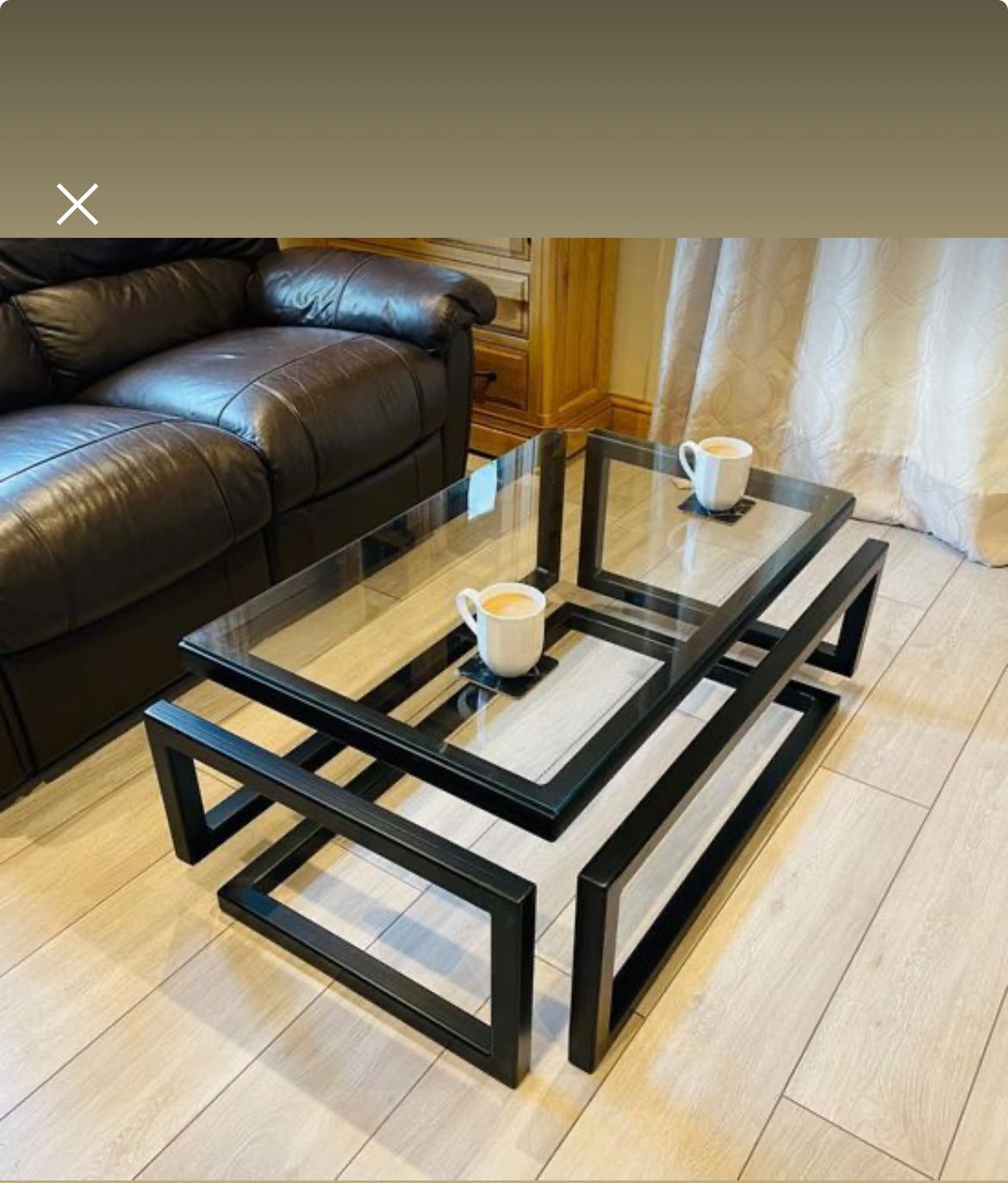 Mesa de centro moderna